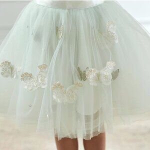 Monique Lhuillier x Pottery Barn Kids Tutu in Seafoam Green Size 3-6